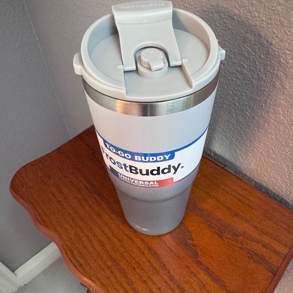 FrostBuddy To-Go-Buddy Universal Cup Insulator-32oz~Stainless Steel Tumbler~NEW - Picture 3 of 16